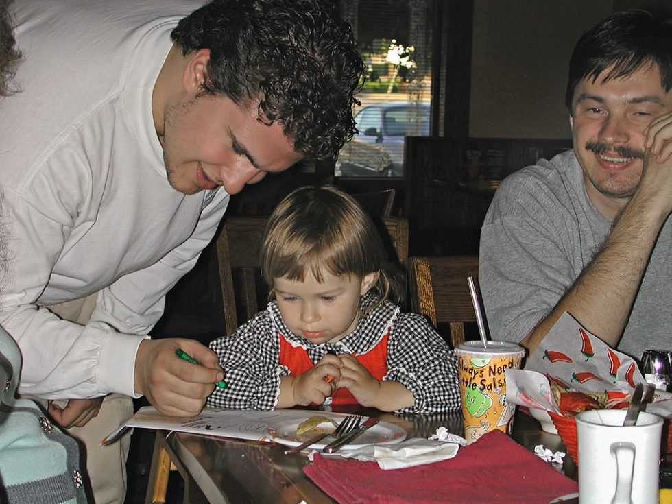 At Chi-Chi’s, 2001