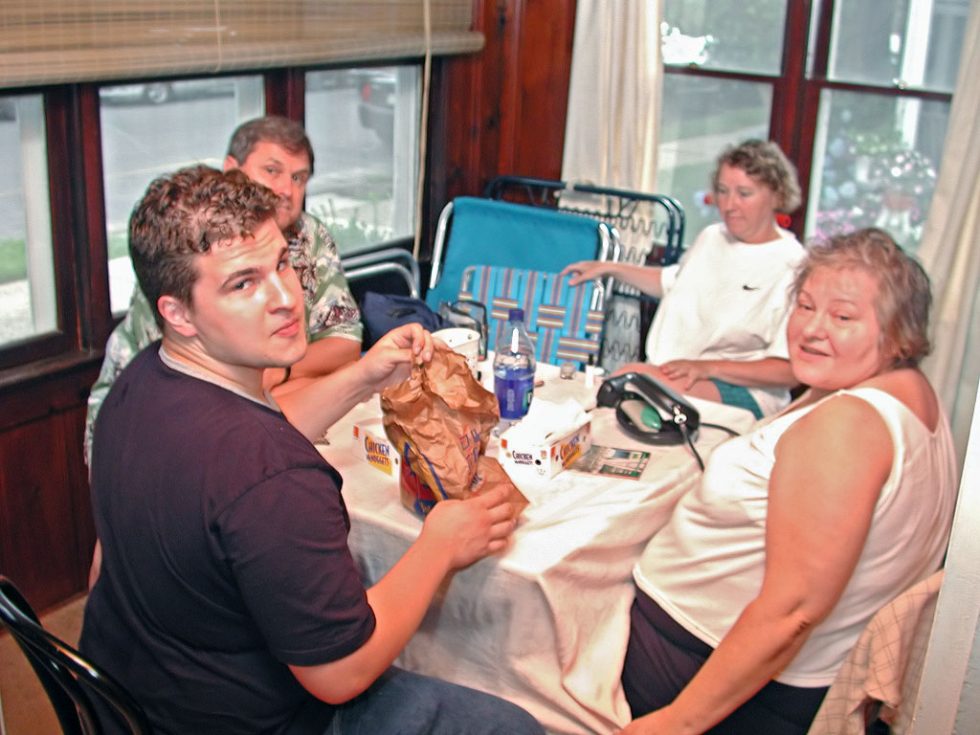 Mom’s Birthday, 2001