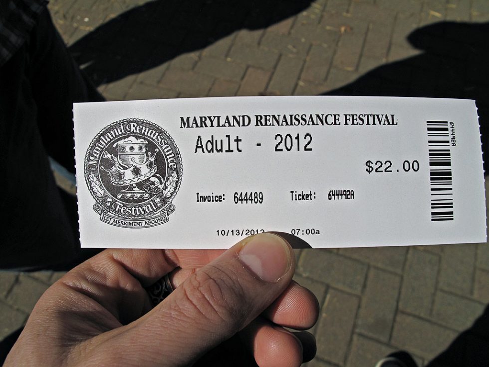 Maryland Renaissance Fair, 2012
